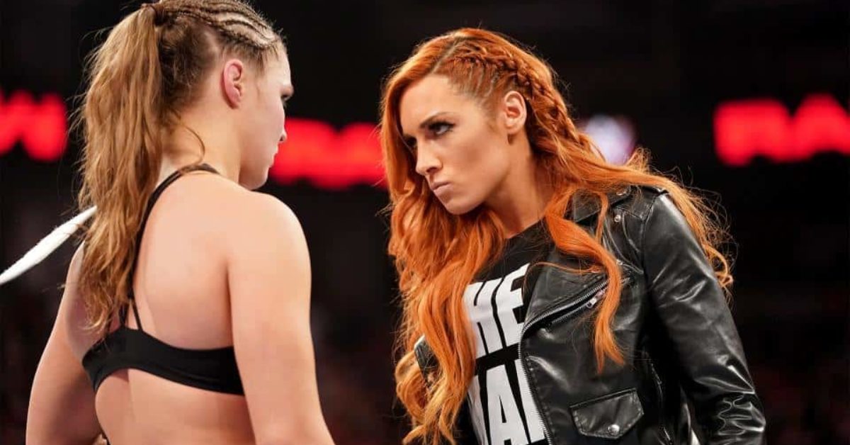 WWE: Becky Lynch, Ronda Rousey Feud Gets Too “Real”