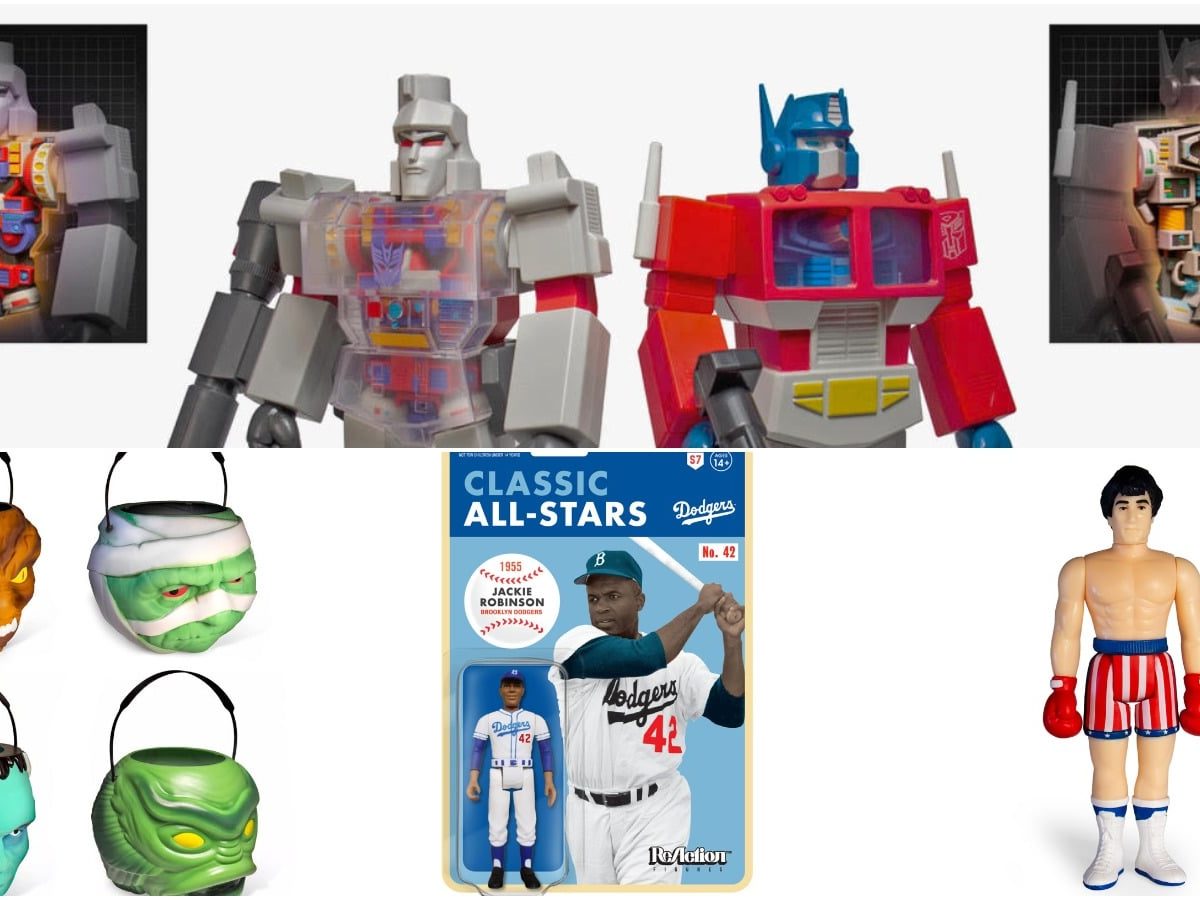  Jackie Robinson ReAction Figure by Super7 : MLB Classic  All-Stars ReAction Figures: Toys & Games