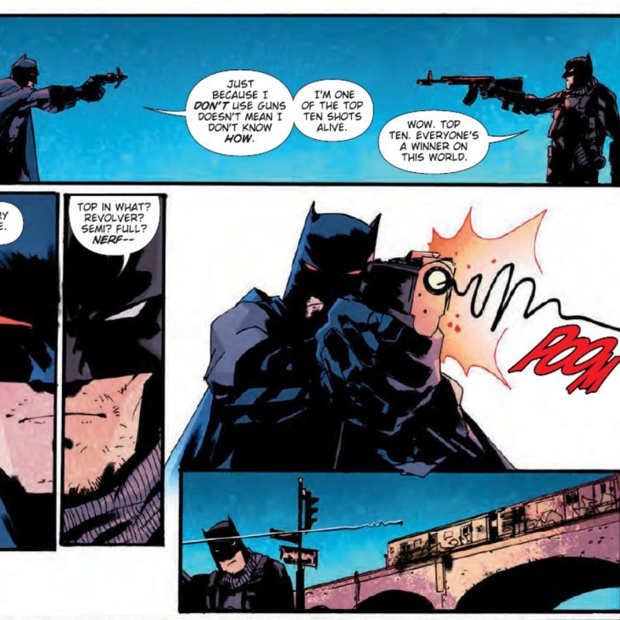 Batman is One of the The Best Shots in the World -According to Batman