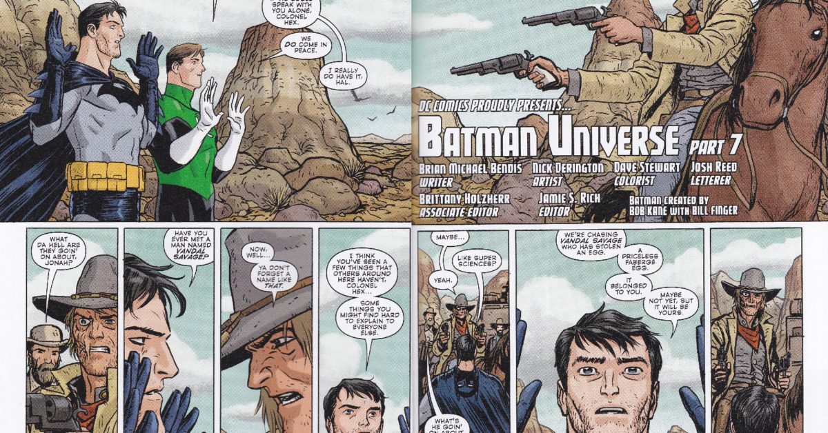 Did Jonah Hex Become a Colonel in DC Walmart Batman 100-Page Giant?