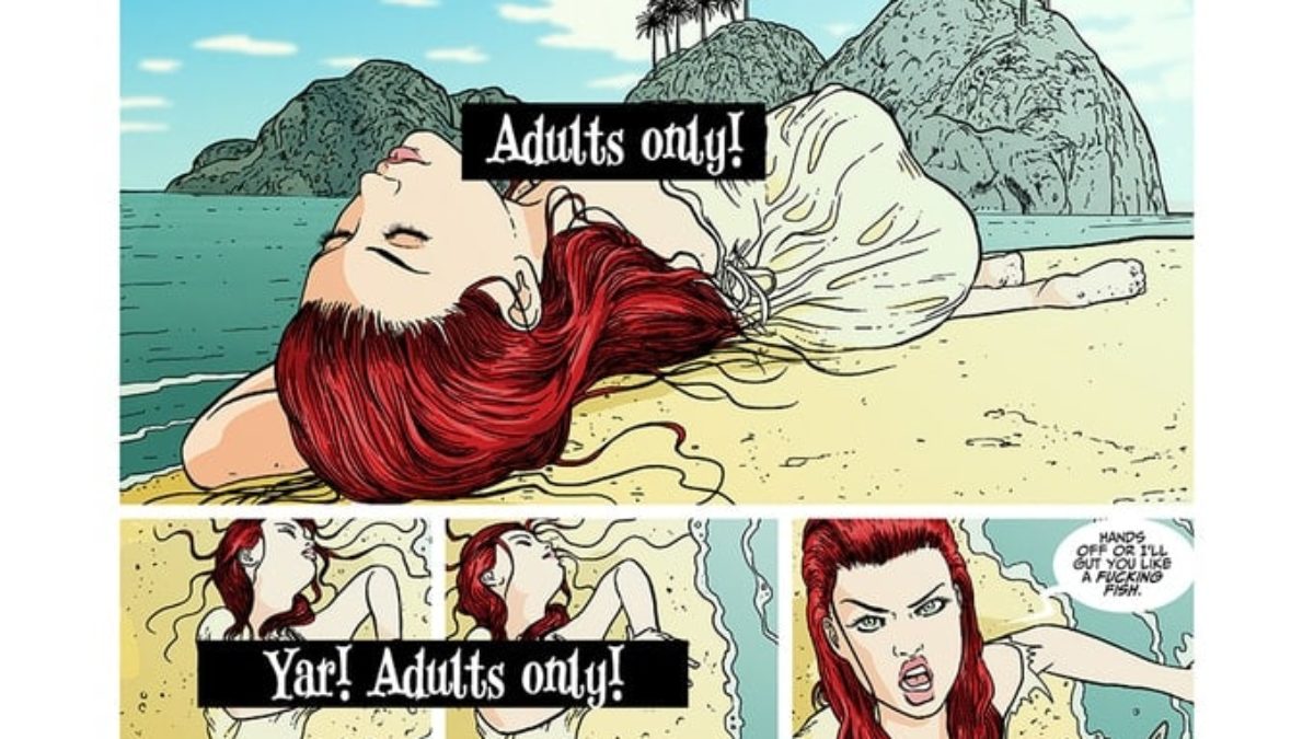 Lady Redbeard: Justin Gray Launches Adult Pirate Comic on Kickstarter