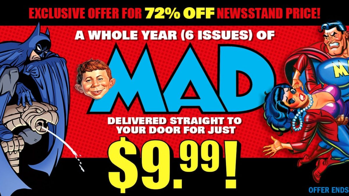 DC Comics to Run Mad Magazine Parodies Of Themselves Tomorrow