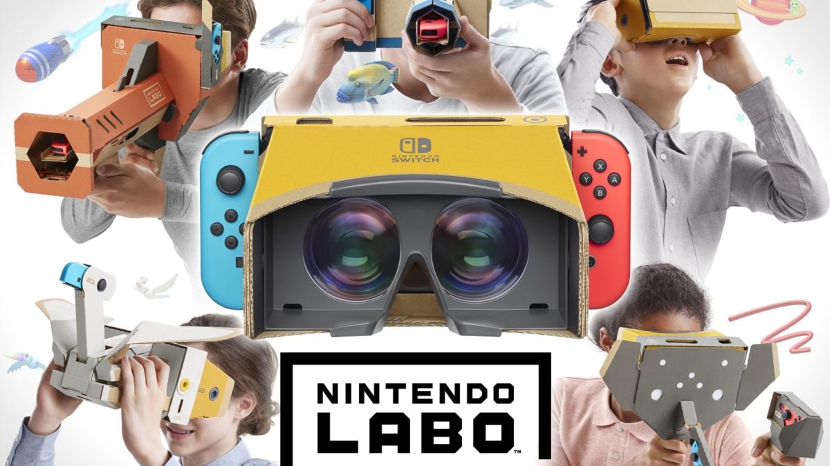 Nintendo's Latest Labo Kit Explores Simple VR Gaming Experiences