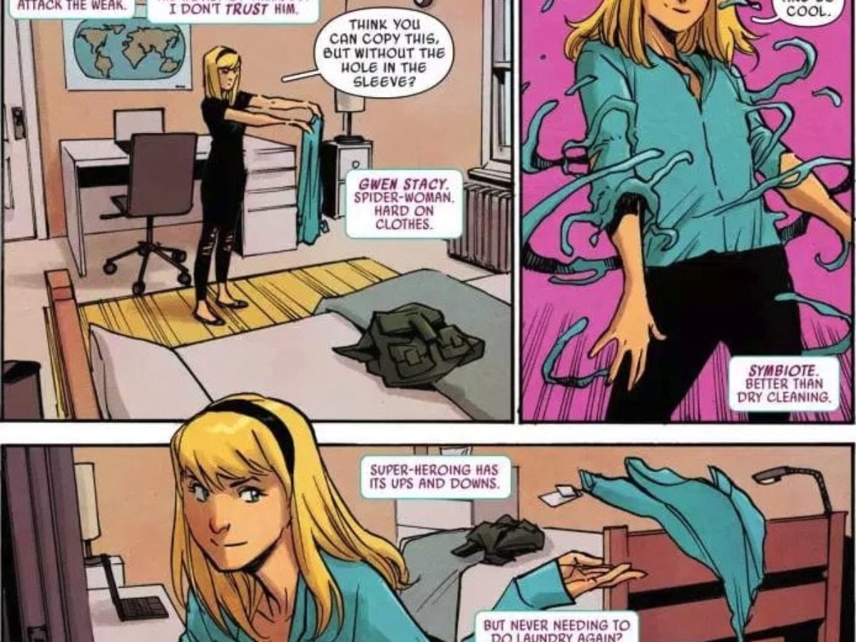 Does Spider-Gwen Forget About Great Responsibility in Ghost Spider #6