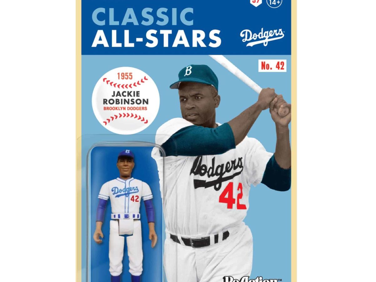  Jackie Robinson ReAction Figure by Super7 : MLB Classic  All-Stars ReAction Figures: Toys & Games