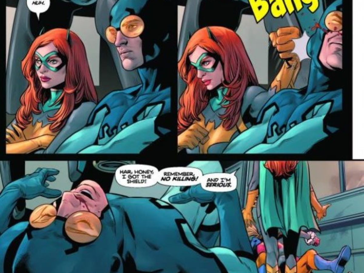 When Batgirl One-Punched Blue Beetle in Heroes In Crisis #7 Preview