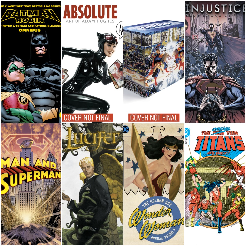 Dc Omnibuses Absolutes And Big Books For The End Of 2019 - 