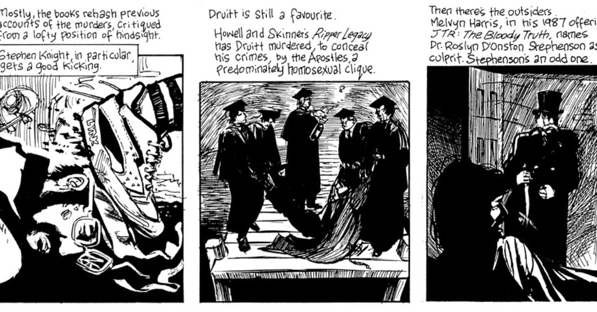 Identity of Jack The Ripper Solved? And All Because of Alan Moore?