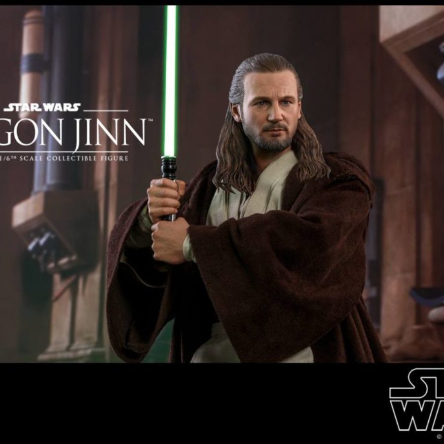 Star Wars Qui-Gon Jinn 12 Action Figure with Tatooine Poncho