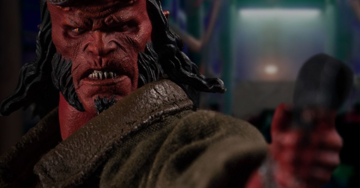Mezco One:12 Hellboy Action Figure 2019 - Dettaglio Realistico, Collezionabile