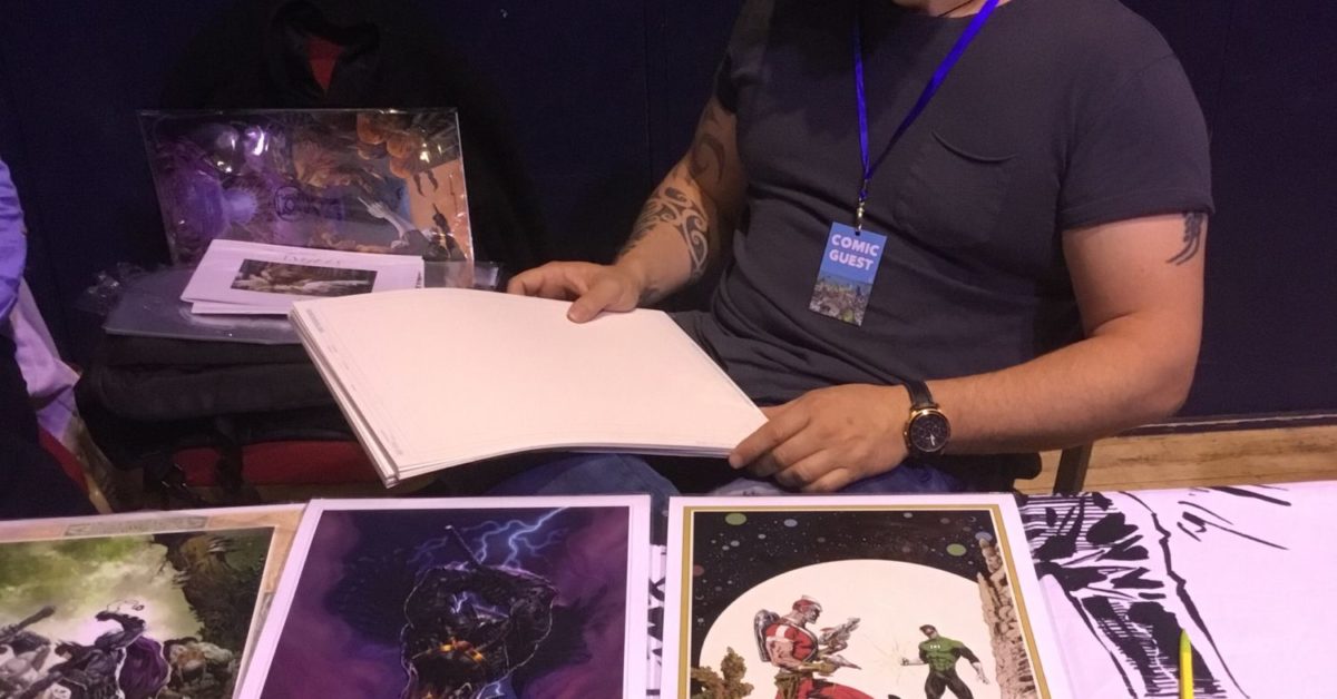 Liam Sharp's Schedules and Plans For Two Years of The Green Lantern