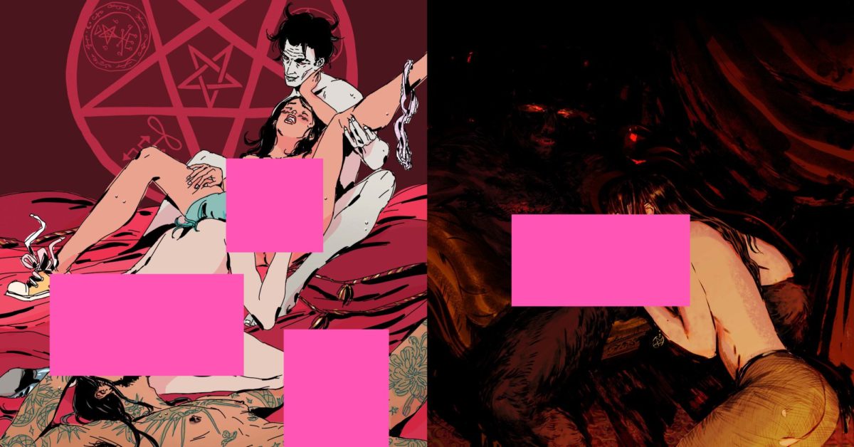 Faithless 1 and 2's New Risque Covers In Comic Stores Today
