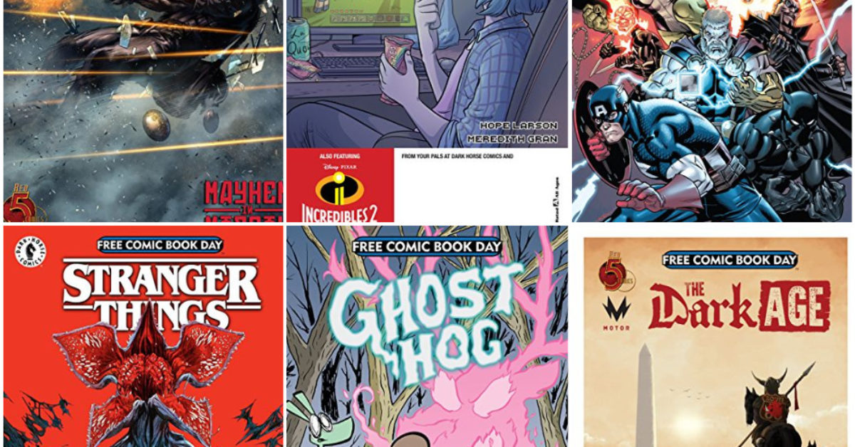 More Free Comic Book Day 2019 Titles, Now Free Digitally Too