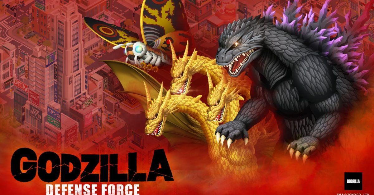 Godzilla Is Getting His Own Mobile Game With Godzilla Defense Force