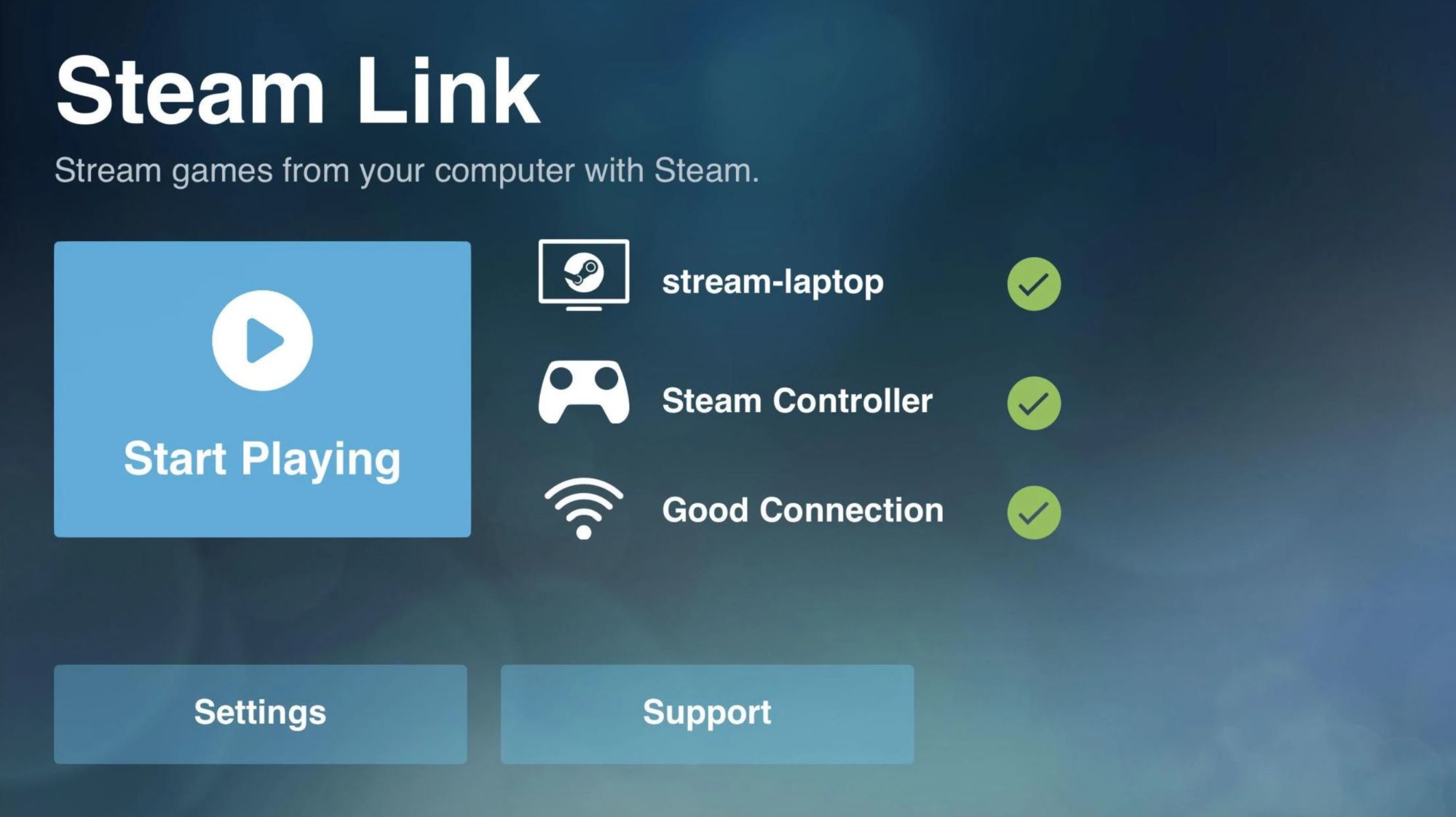 steam link linux