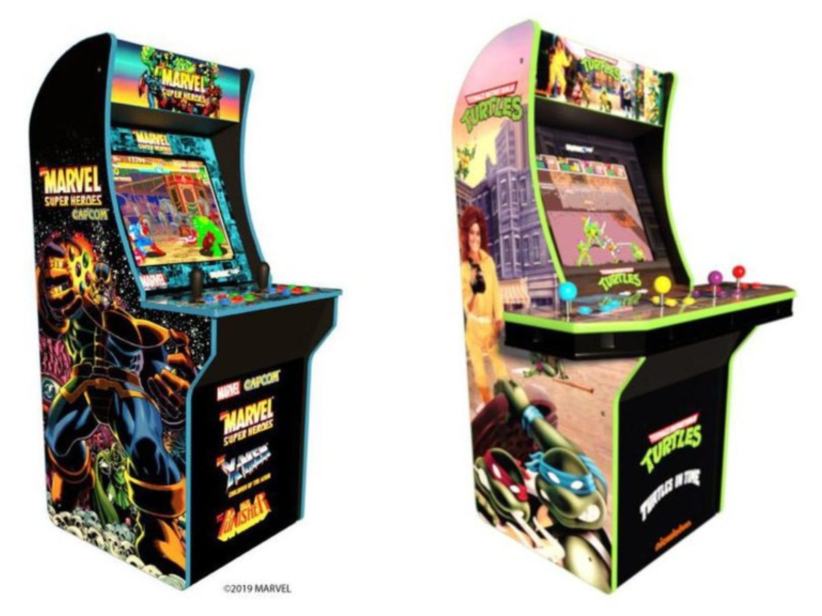 Arcade1up Announces New Tmnt And Marvel Super Hero Arcade Cabinets