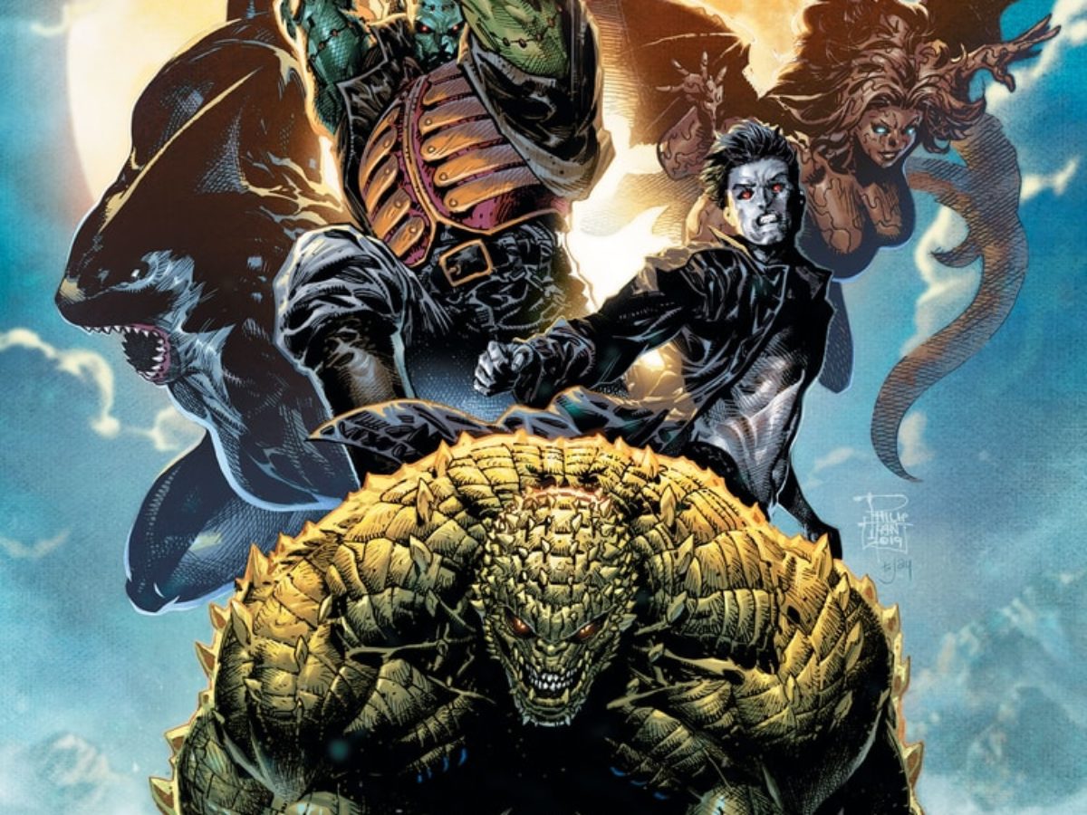 DC 'Gotham City Monsters' with Frankenstein, Croc, Lady Clayface, Orca, Vampire - But No Ivy