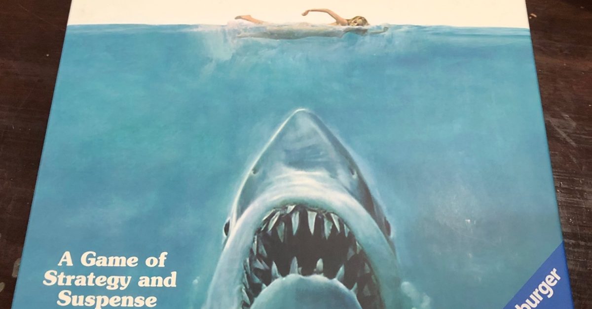 Review "Jaws" The Board Game by Ravensburger