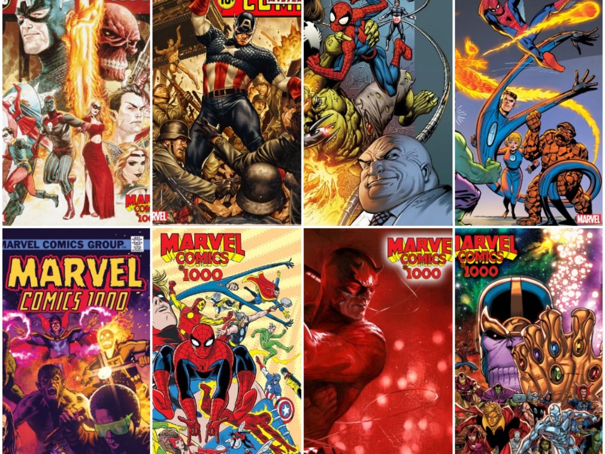 Marvel Comics 1000 Runs Through The Decades Covers Just Like