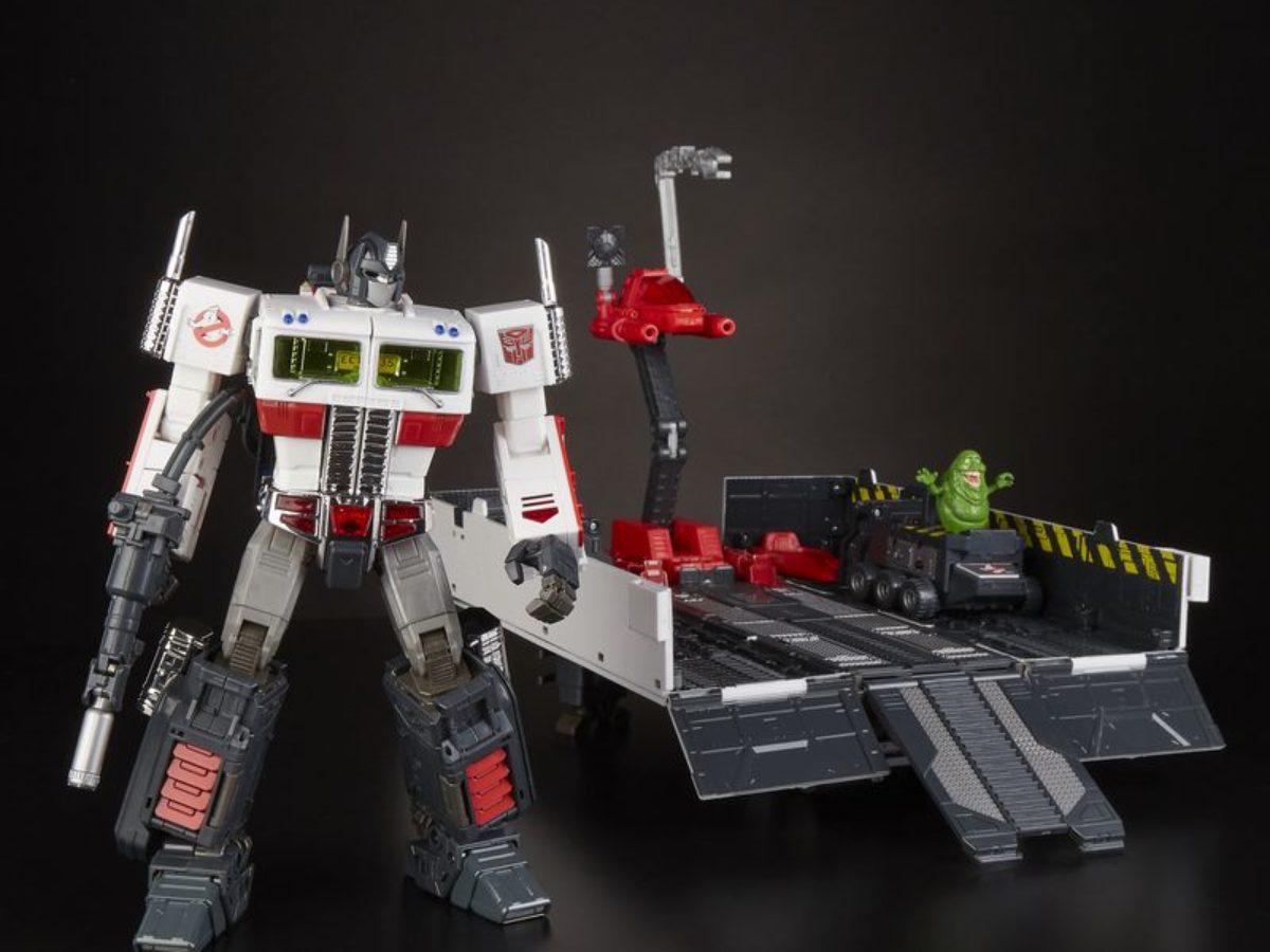 sdcc ghostbusters optimus prime