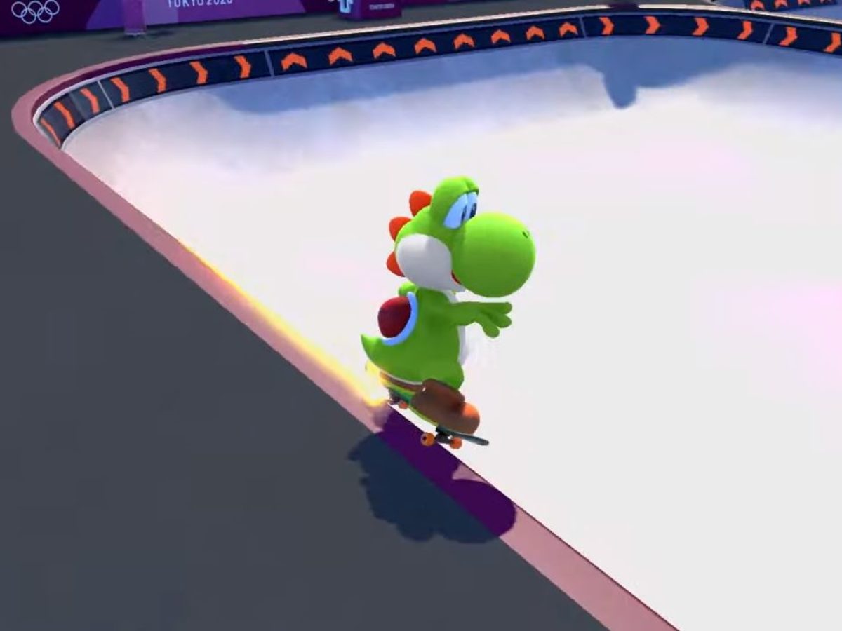 mario and sonic at the olympic games yoshi