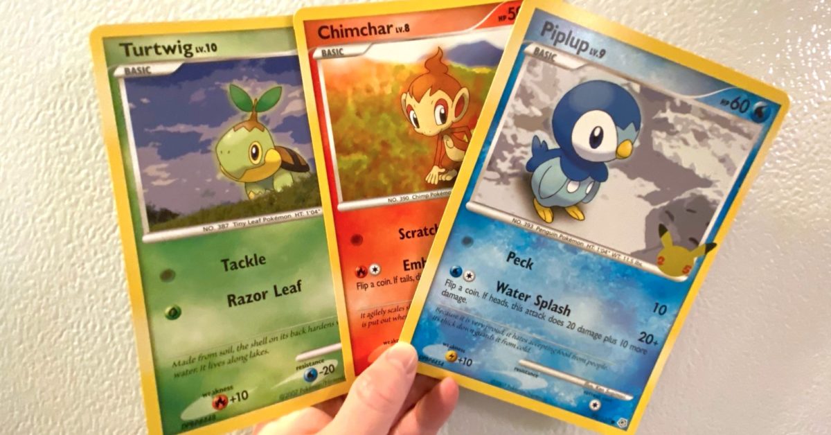 Pokémon TCG Product Review: Opening First Partner Pack: Sinnoh