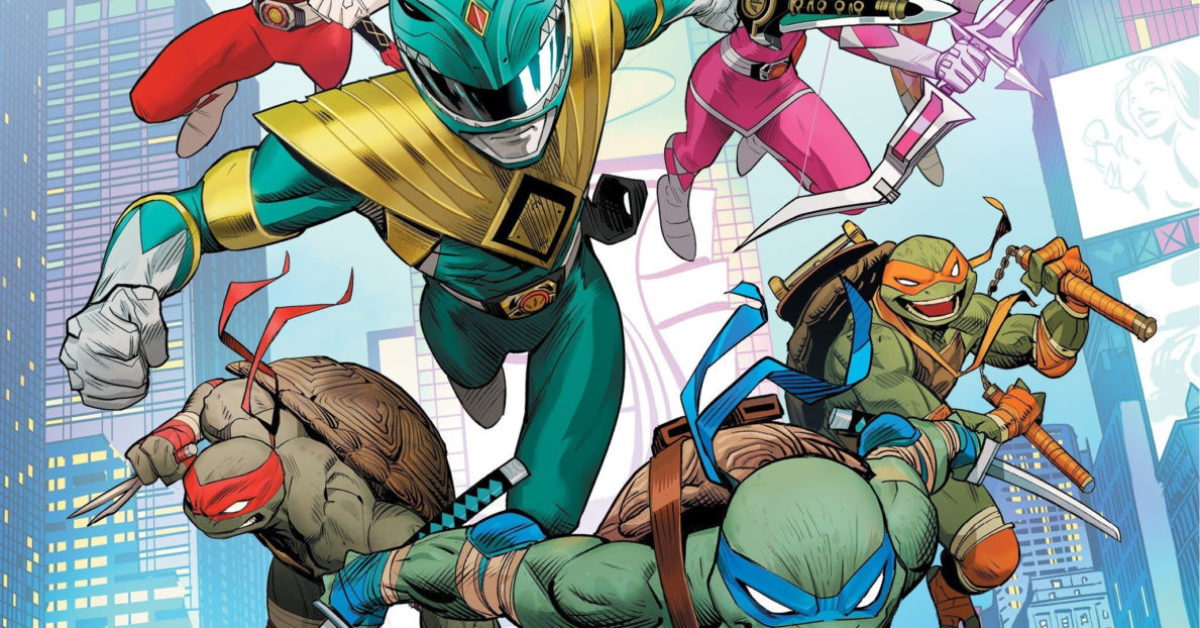 Power Rangers and TMNT Crossover in New Comic Book