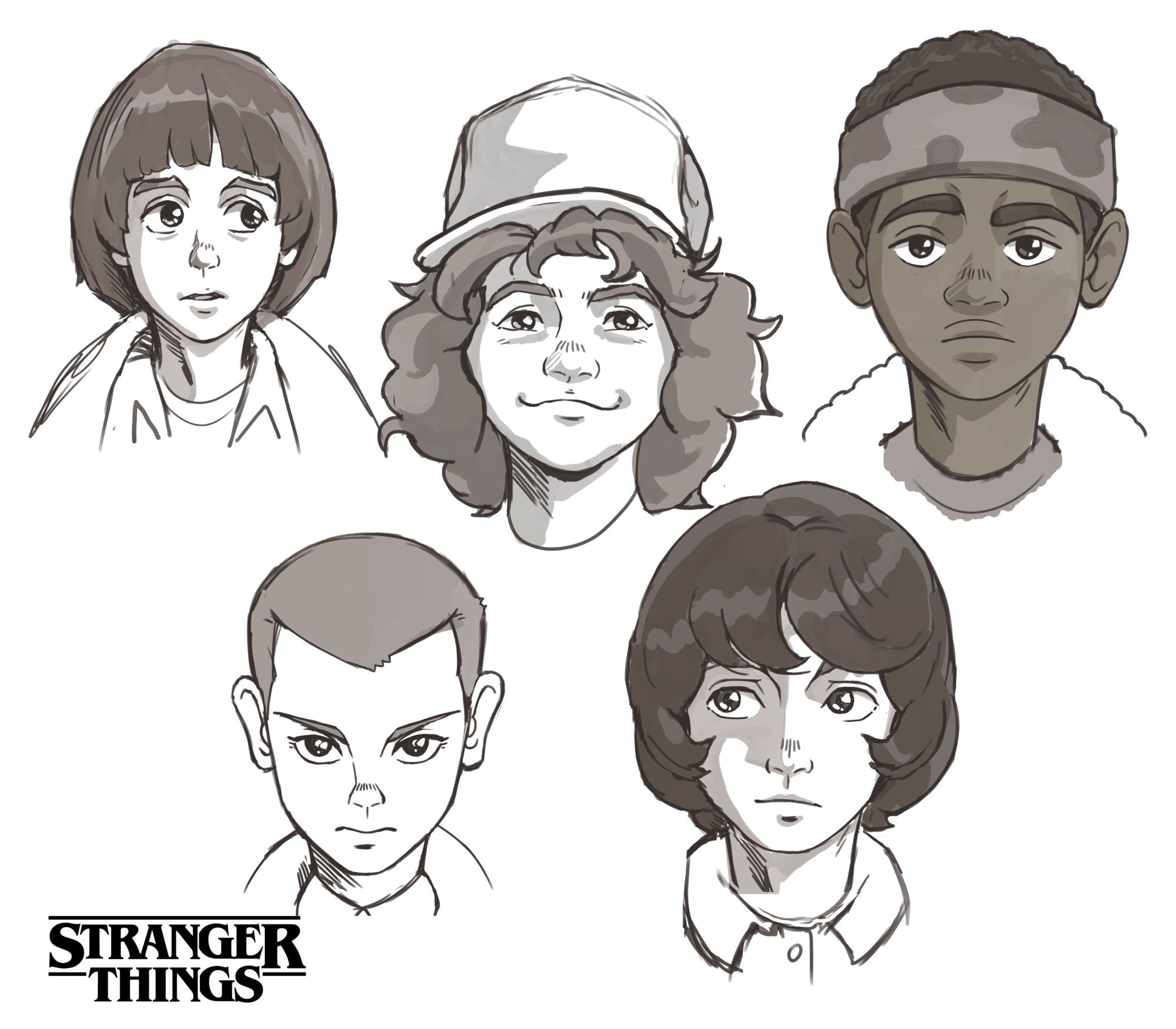 Stranger Things' Gets Re-imagined as an '80s Anime