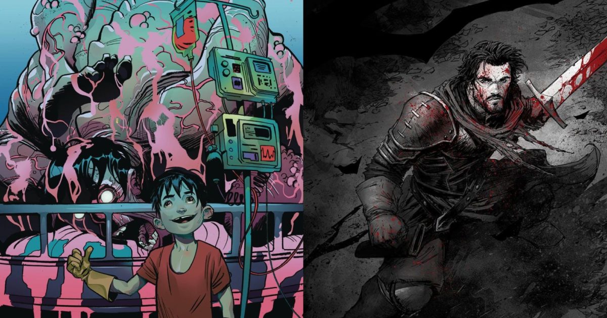 Two Cullen Bunn Comics Get Second Printings Unearth 1 and Knights