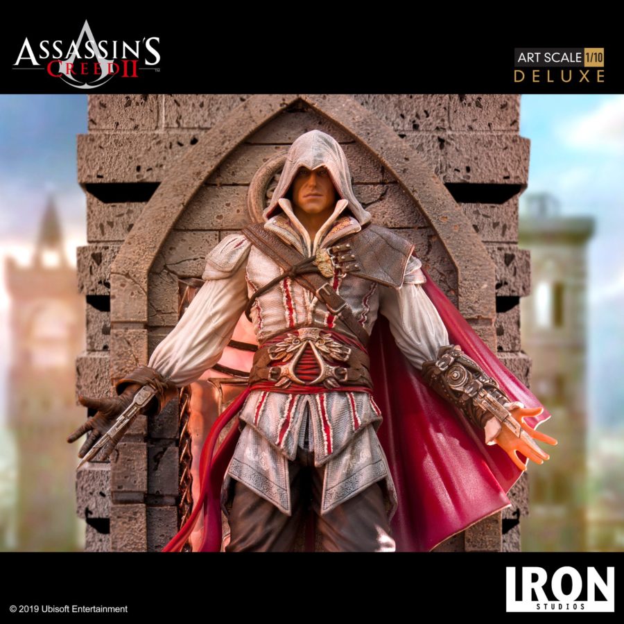 Ezio Takes His Leap of Faith with New Iron Studios Statue