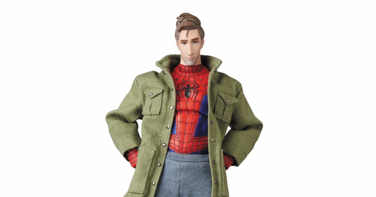 mafex into the spider verse peter parker