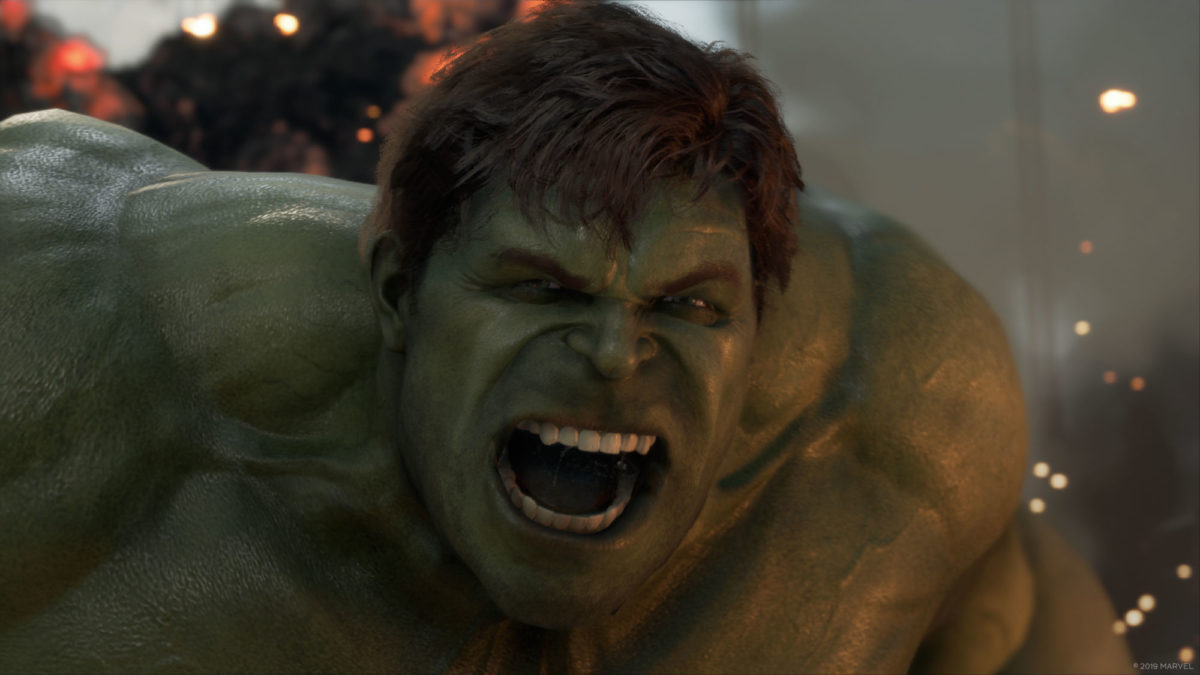 Square Enix Highlights The Hulk For Marvel S Avengers