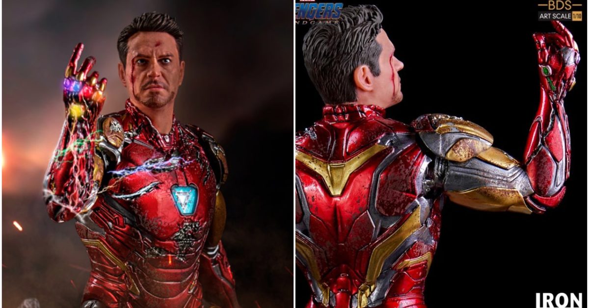 Iron Studios Reveals I Am Iron Man Statue That We Love 3000