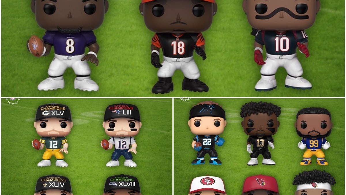 Kickoff the new season with new NFL Funko Pop! Vinyl figures –