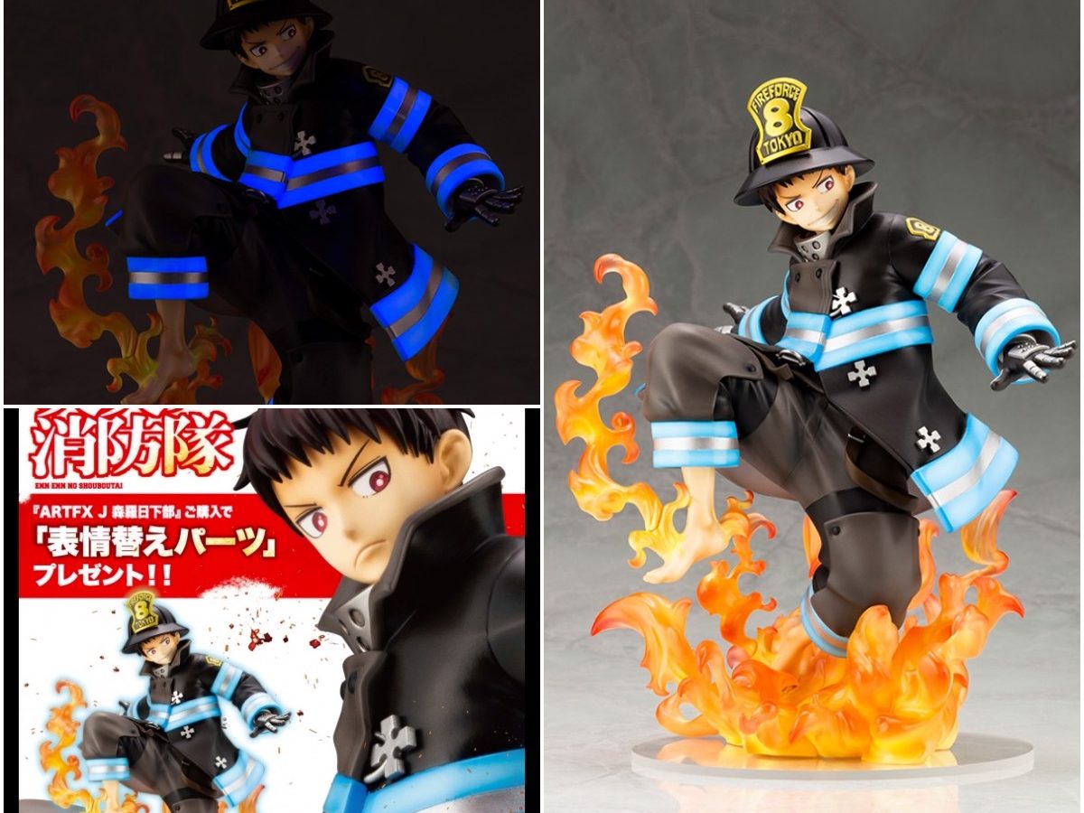 Fire Force Anime Characters Bronzing Process Hn-Series Set of