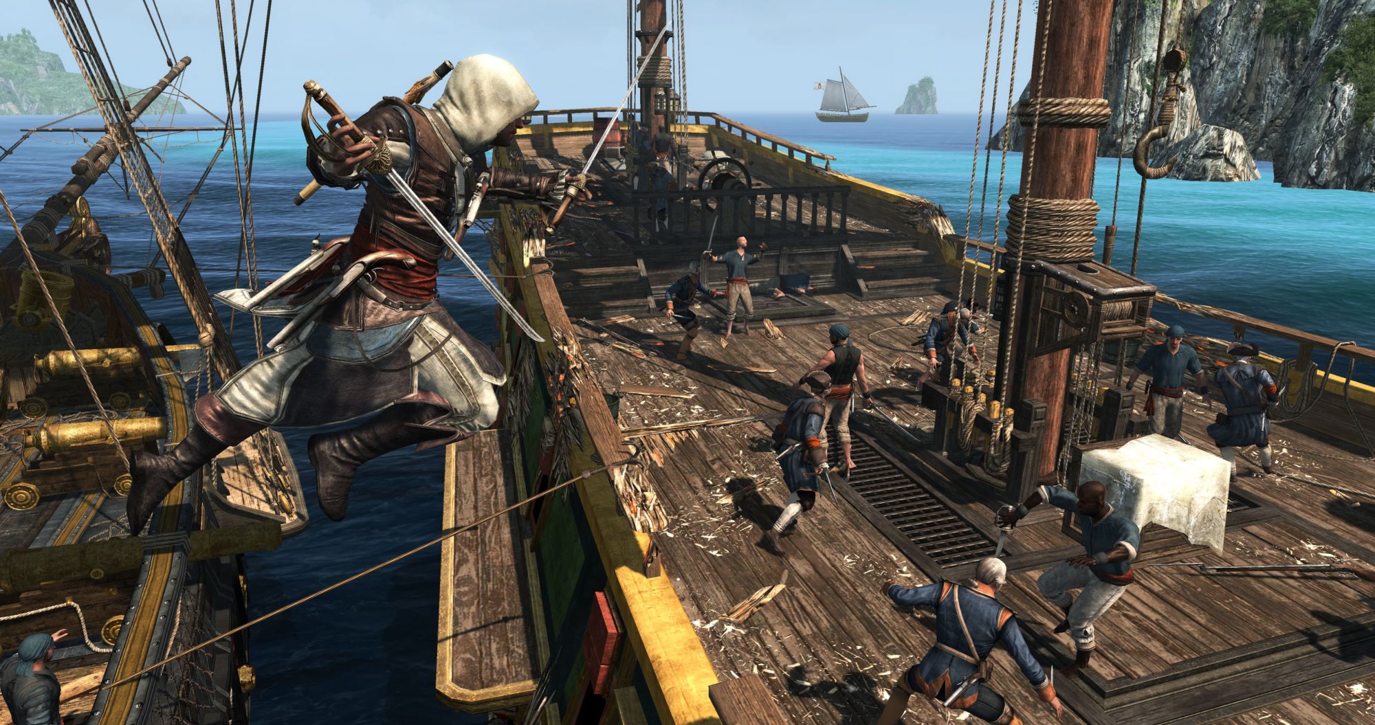 Assassin's Creed Rogue gets the Remastered treatment.