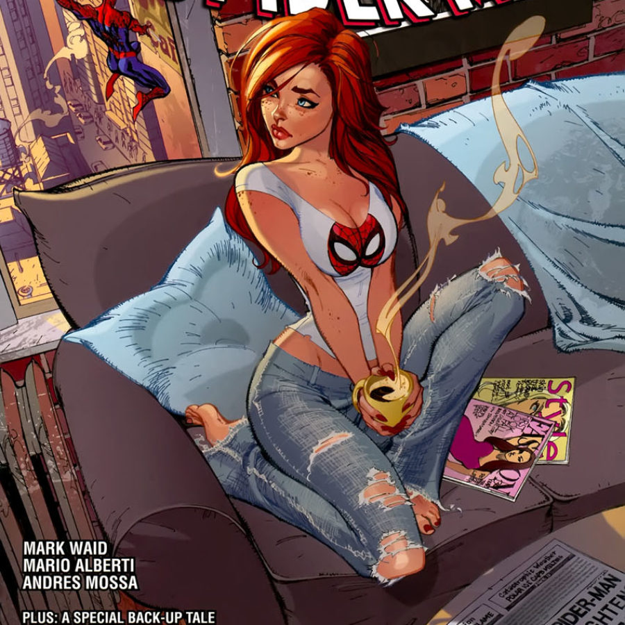 When J Scott Campbell Revisited *That* Mary Jane Cover For Marvel Comics  #1000