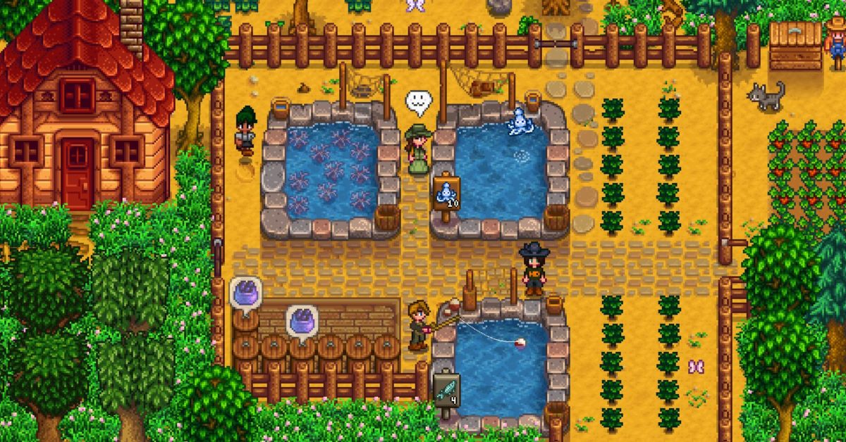 We're Getting Fish Ponds In The Next "Stardew Valley" Update