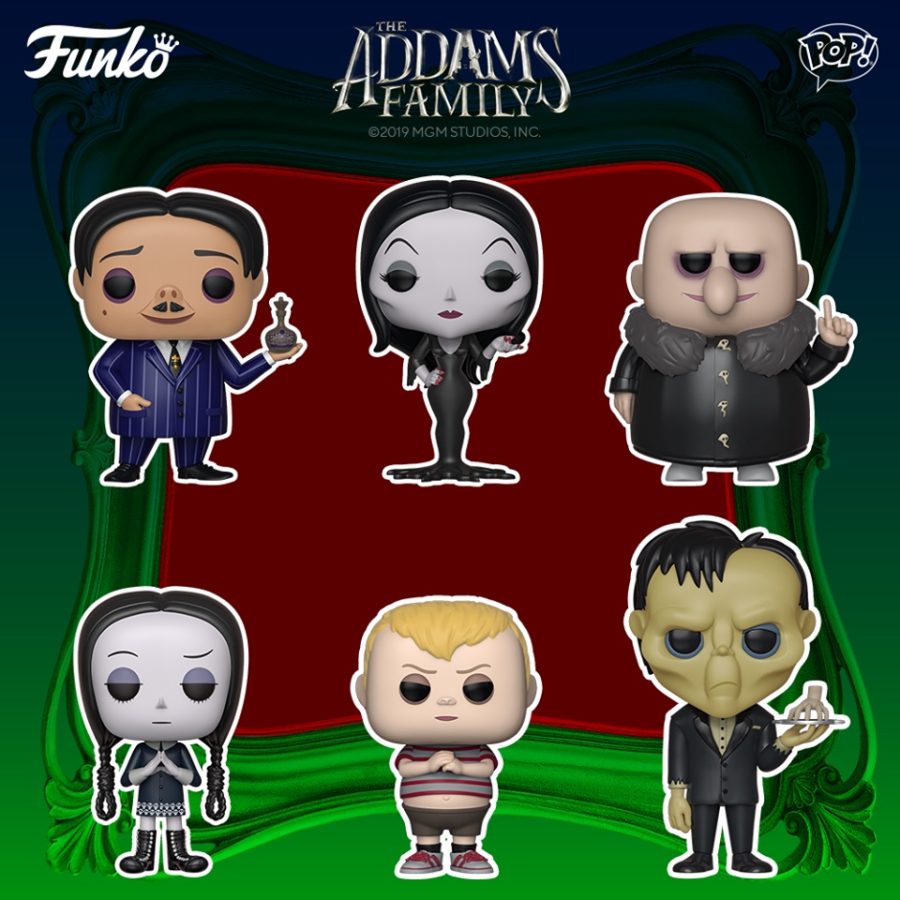 Addams family pop figures online