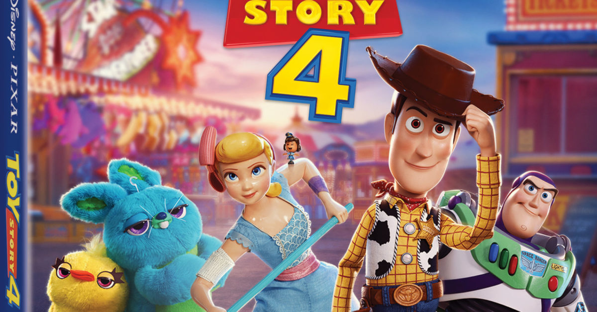 toy story 4 blu ray