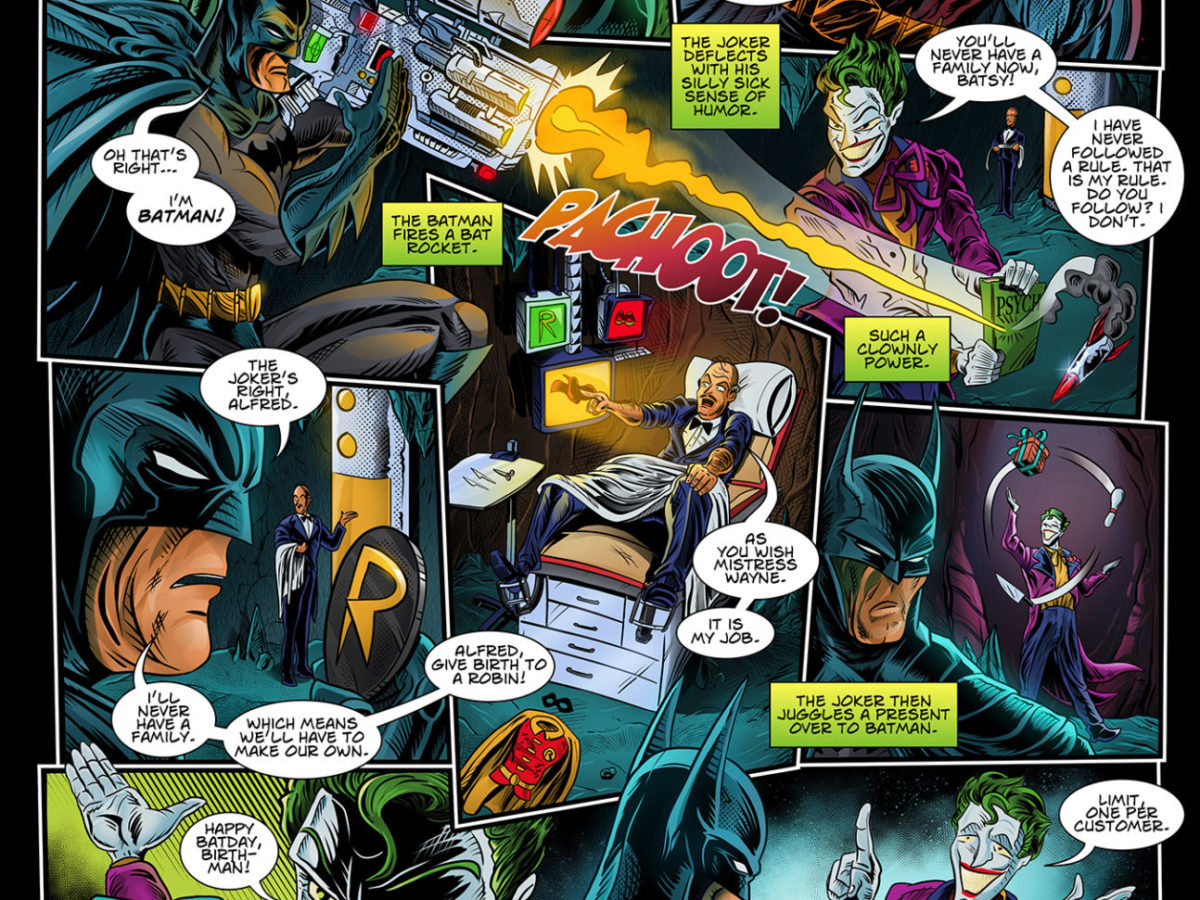Remember That . Generated Batman Screenplay? It's Just Been Adapted Into  a Comic Book...