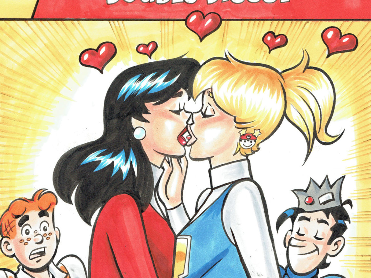 Today, Finally, Betty and Veronica Kiss in Archie Comics (Spoilers)
