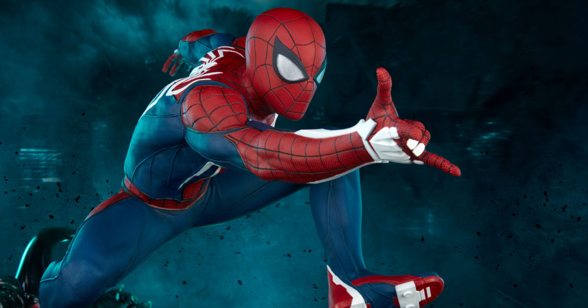 PS4 Spider-Man Thwips On Over With New Statue From PCS Collectibles