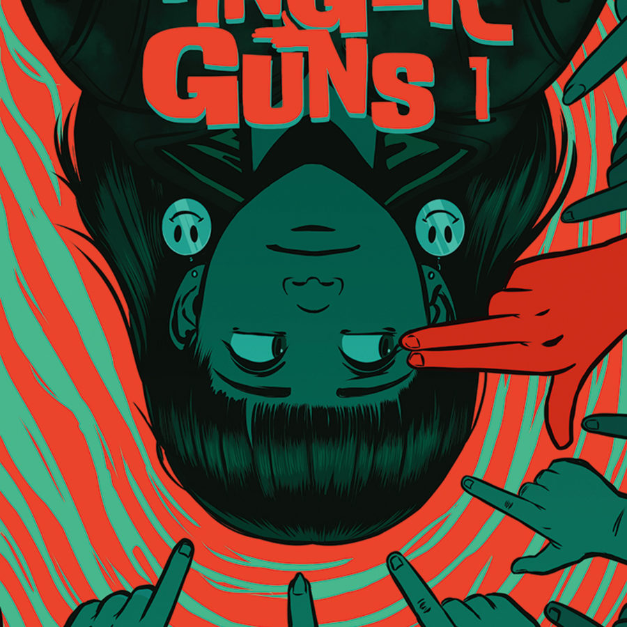 Finger Guns #3 2020 Unread Halvorson Main Cover A Vault Comics Justin Richards 