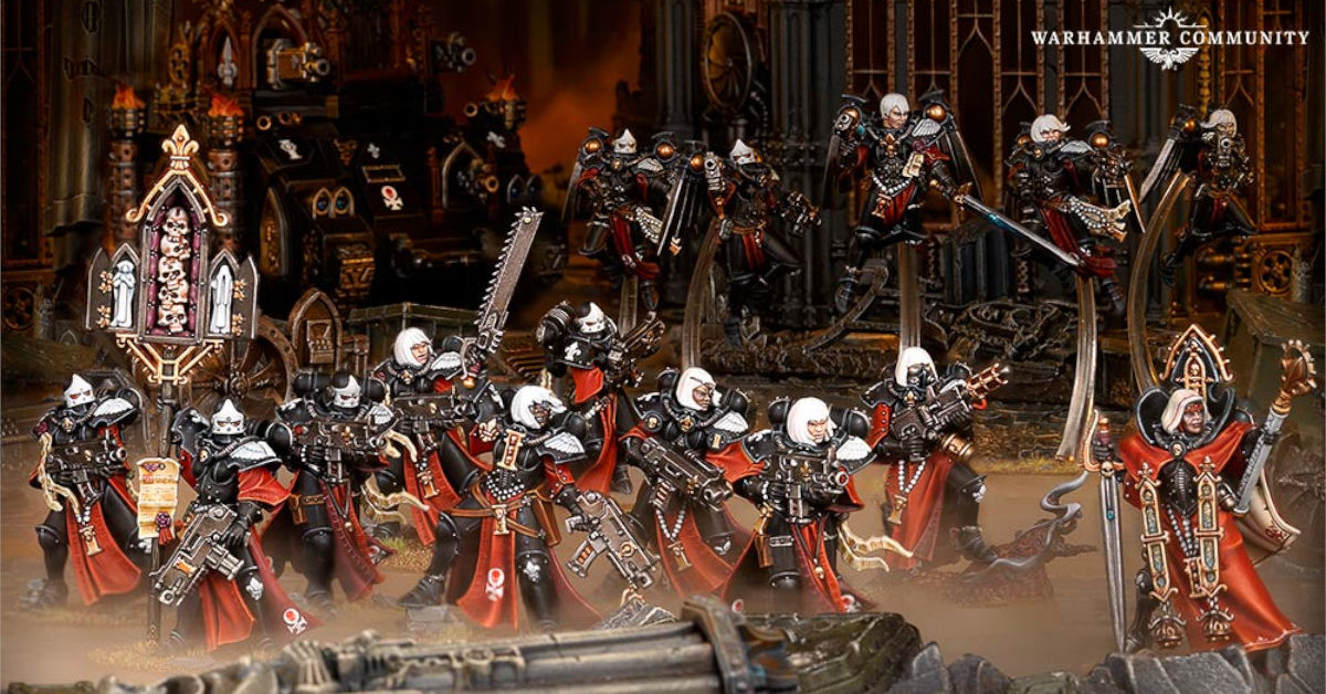 Warhammer 40k Sisters Of Battle In Action 0884