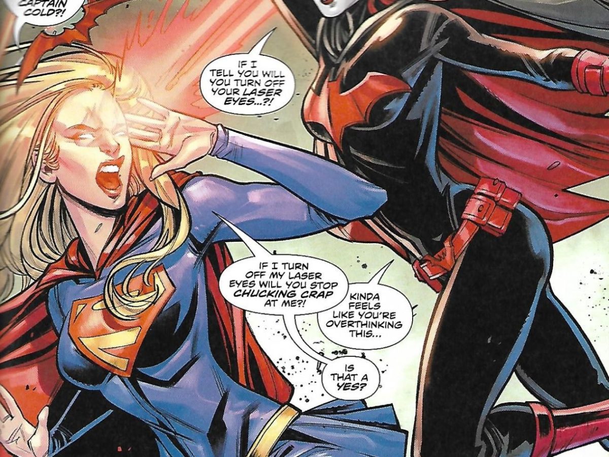 batgirl and supergirl love
