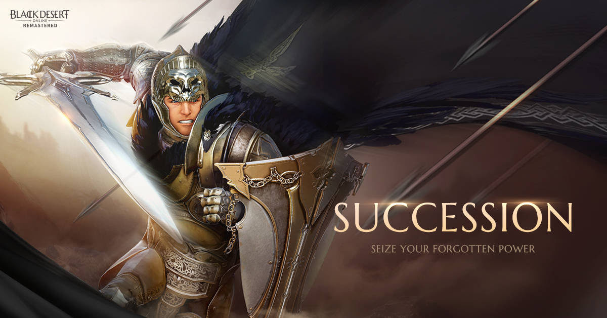"Black Desert Online" Revamps Classes With Succession Skills
