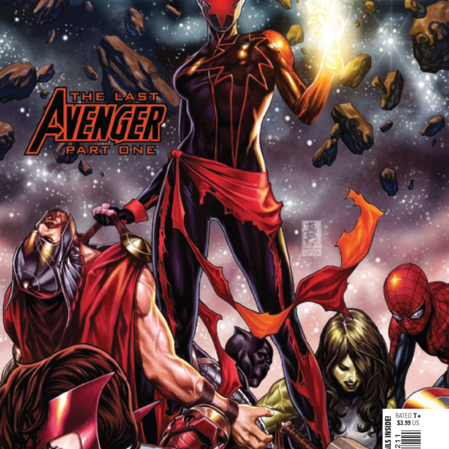 Captain Marvel Kick's Thor's Butt in Captain Marvel #12 [Preview]