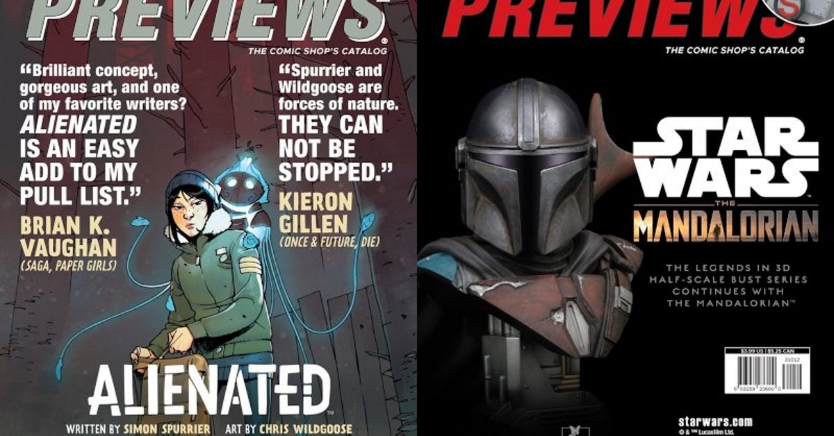 Si Spurrier and Chris Wildgoose's Alienated on Front Cover of Next Week