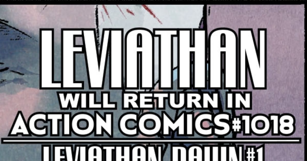 Brian Bendis to Launch Leviathan Dawn #1 From DC Comics in 2020